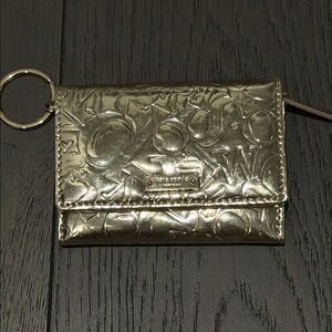 Kate Spade Gold Embossed Wallet
